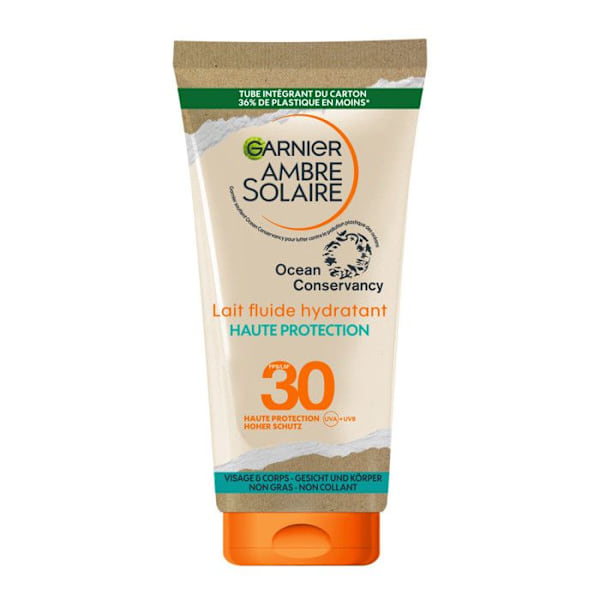 Solsæbe - Garnier - Ambre Solaire - SPF30 - 175ml - Ikke fedtet N/A