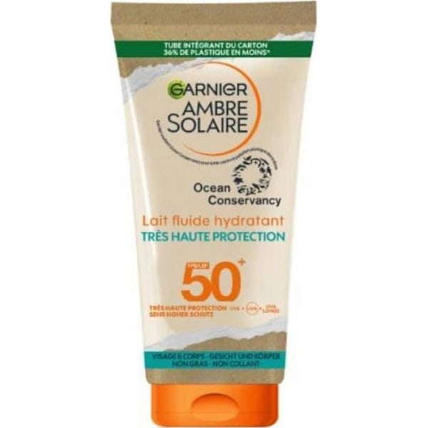 Fluide Hydrerende Mælk - GARNIER - Ambre Solaire - SPF50+ - 175ml - UV-beskyttelse