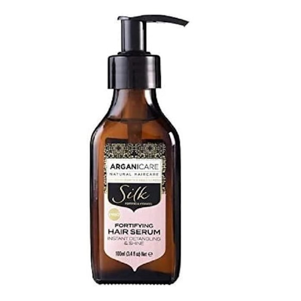 Arganicare Hair Serum med sidenprotein – reder ut & ökar glansen och bekämpar hårbrott.100ml