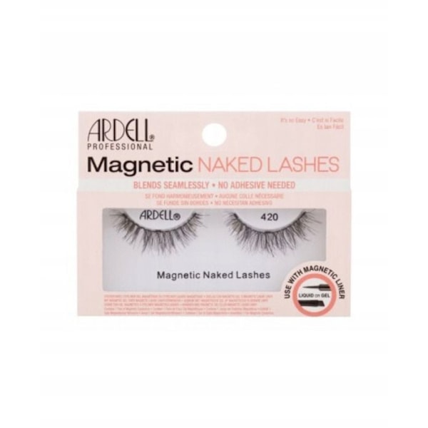 Ardell 1 stk Magnetic Nude Eyelashes 420, Sort, False Svart