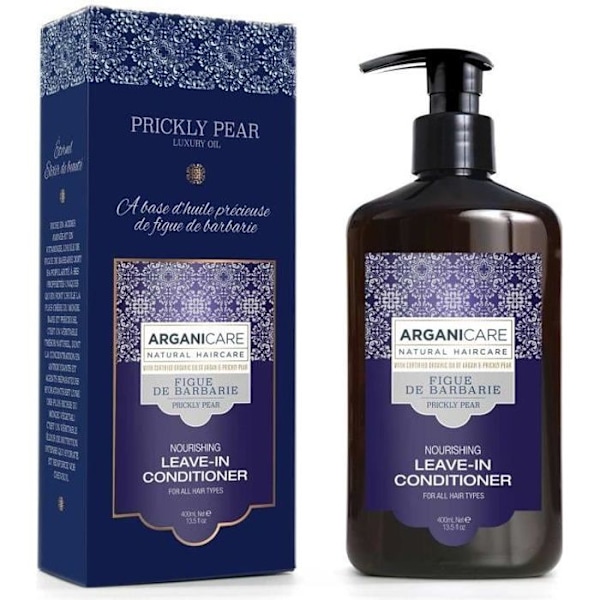 ARGANICARE Prickly pear NÆRENDE LEAVE-IN PLEJE MED PICKLY PÆRE 400 ml