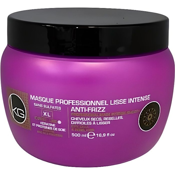 KERAGOLD PRO Sulfatfri XL närande mask med keratin/silkeprotein 500 ml