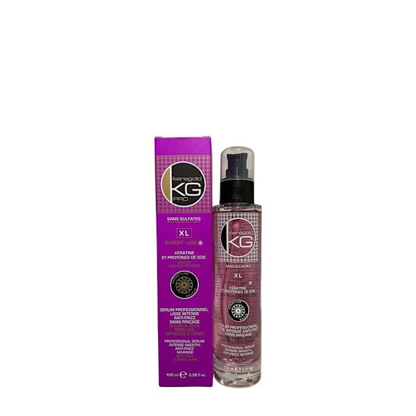 KERAGOLD PRO SERUM EXPERT LISS XL- Sulfatfri med keratin och silkeprotein 100ml
