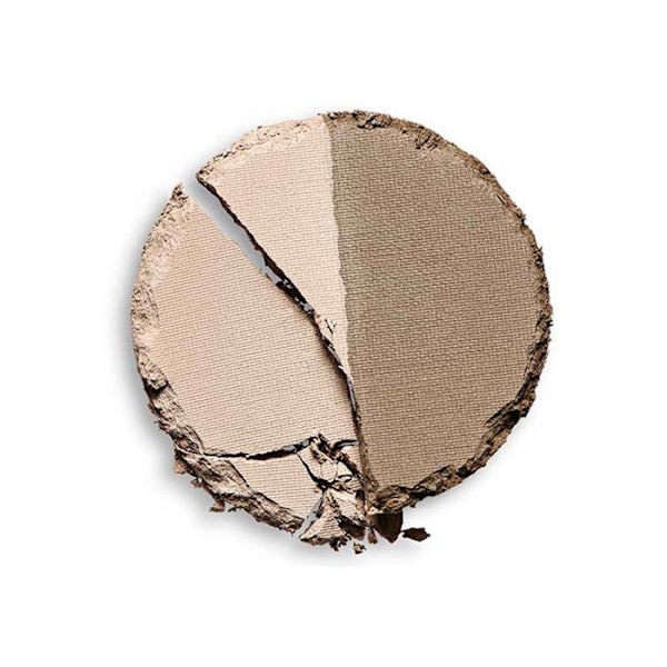 Makeup Revolution - Duo Brow Powder - Medium Brown Bi-Color