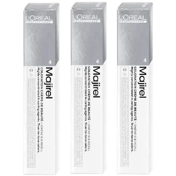 728>L'Oréal Majirel Hiusvärisarja, 3 4 Keskiruskea Mellan brun