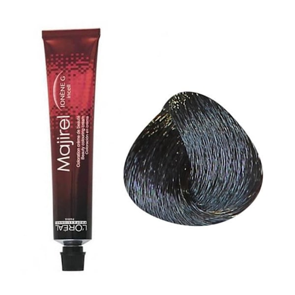 Pysyvä värjäys - L'Oréal Professionnel - Majirel n°4 - Ruskea - 50ml - Kermatekstuuri Mörkblond
