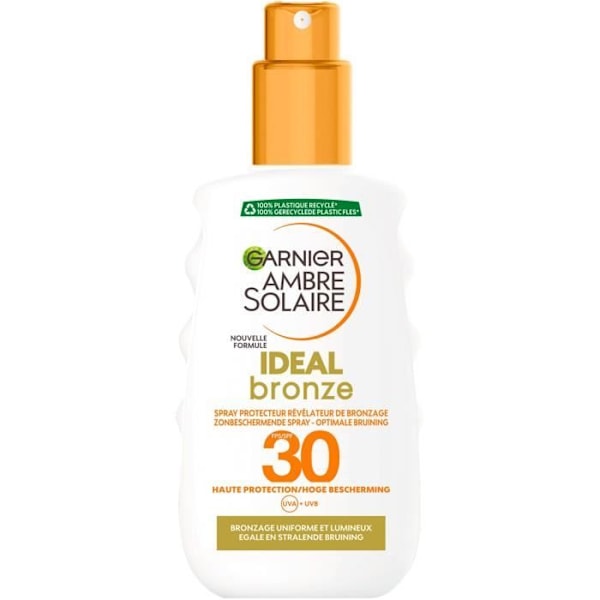 Bronzausva, GARNIER - Ambre Solaire - Suojapulkka SPF 30 - 200 ml