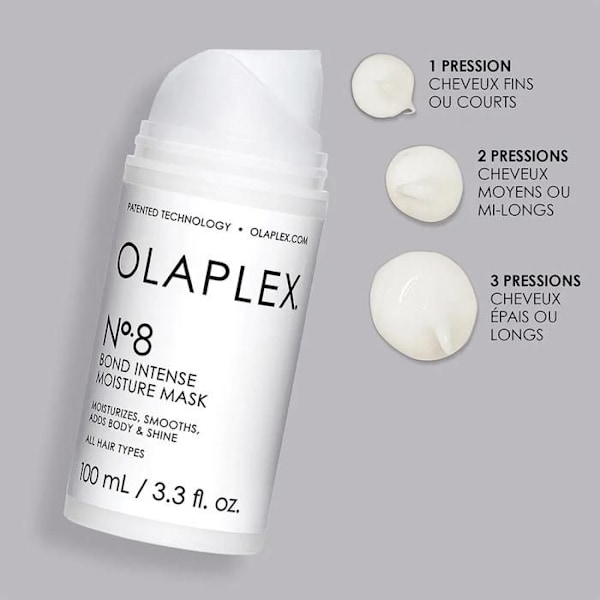 Hårmask - OLAPLEX - N°8 - 100ml - Intensiv fuktgivande - Hårreparation
