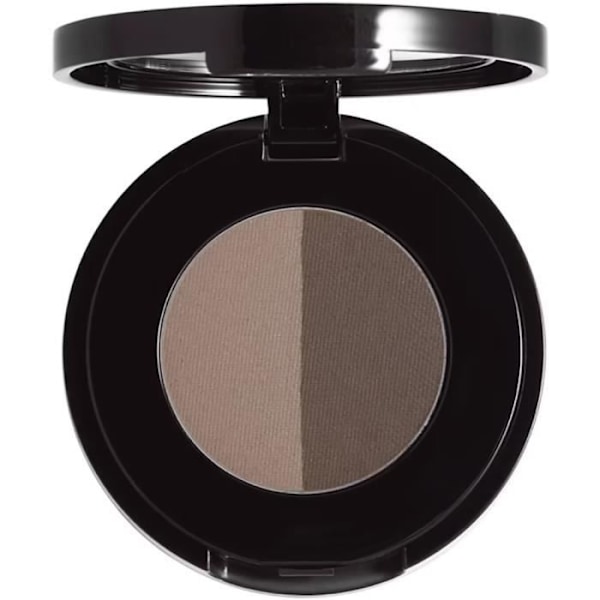Makeup Revolution - Duo Brow Powder - Mørkebrun Bi-Color