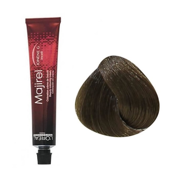 Pysyvä väri - L'Oréal Professionnel - Majirel N°7.3 - Kulta-blondi - 50ml - Kerma-tekstuuri Gylden blond