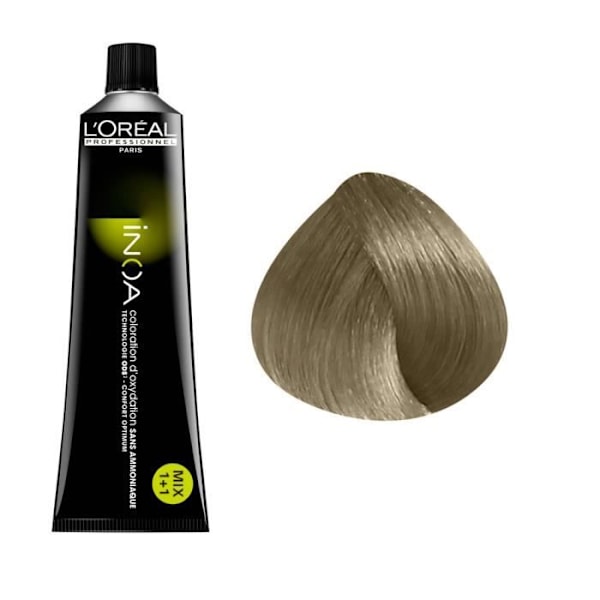 L'Oréal Professionnel Oxidation väriaine ilman ammoniakkia 8.13: Vaalea Blonde Ash Golden Ammoniakkiton, 60ml Lys Blond Ask Gylden