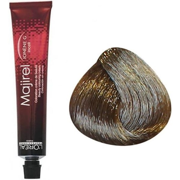Pysyvä väri - L'OREAL PROFESSIONNEL - Majirel n°7 - Tummanvaalea - 50ml - Kremi Mörkblond