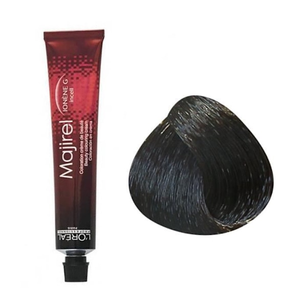 Pysyvä väri - L'Oréal - Majirel N°5.3 - Vaalea kultainen ruskearaita - 100% peittävyys - 50ml Lys gylden brun