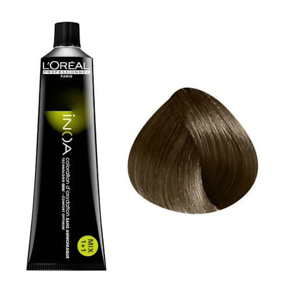L'Oréal Professionnel Inoa 5.32 - Vaalea kastanjavaalehtinen ilman ammoniakkia Ljus gyllene kastanjebrun
