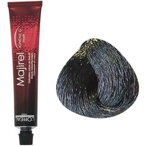 Pysyvä väri - L'Oréal - Majirel nro 3 - Tummanruskea - 50ml - Ammoniaakilla Mörkblond