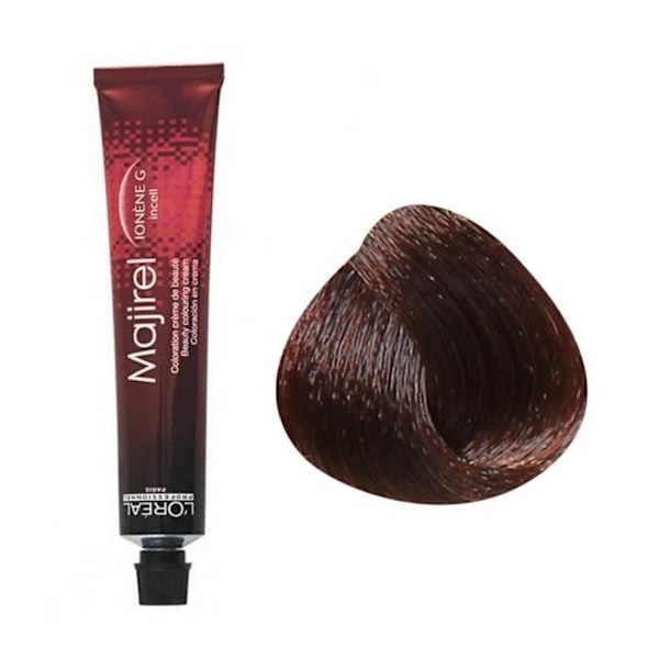 Pysyvä väri - L'OREAL - Majirel N°7.4 - Vaaleanpunainen kupari - 50ml - Kermainen koostumus Kobber blond