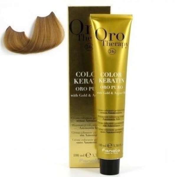 väri keratiini oro puro n°8.0 vaalea vaalea 100 ml
