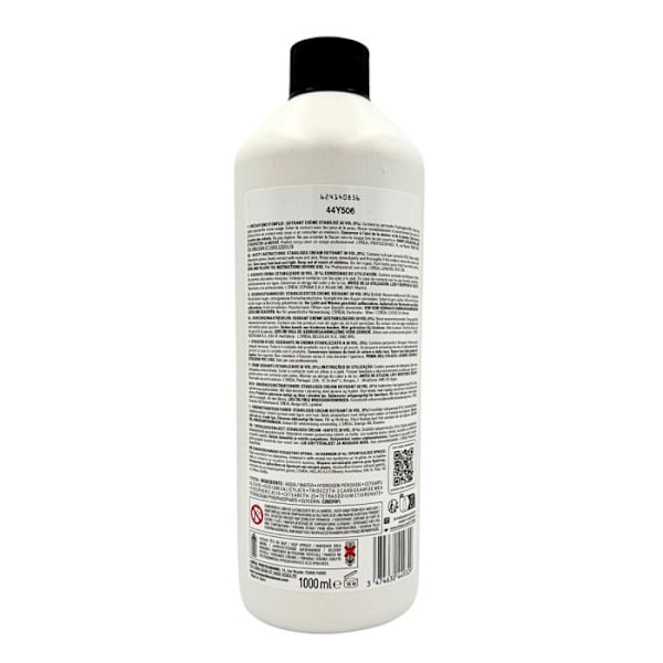 Oxidantti Kremi - L'Oréal Professionnel - 30V - 1000 ml - 9% Happivesi - Väritetyt Hiukset