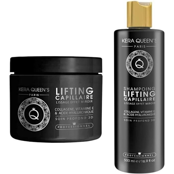 KERA QUEEN'S HAIR LIFT CARE PACK MASK 500ML + SHAMPOO 500ML