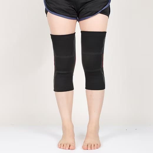 Knäskydd i Nylon, 2 st Sportknäskydd för Män och Kvinnor, Elastiska Knäskydd Blue M
