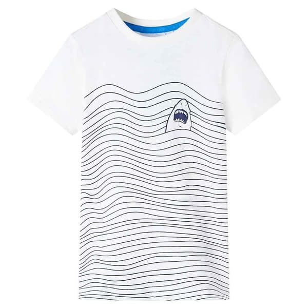 T-shirt för barn ecru 140