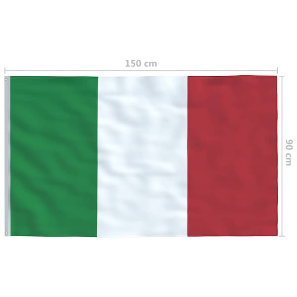 Italiens flagga 90x150 cm
