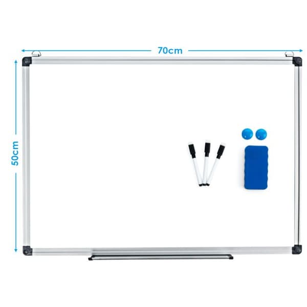 Magnetisk whiteboardtavla 70x50cm 70 cm