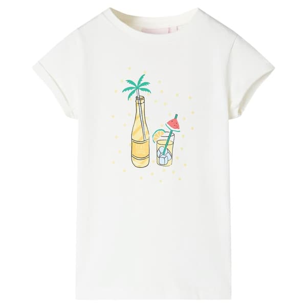 T-shirt för barn ecru 116
