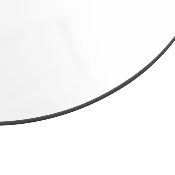 Väggspeglar 7 st rund glas 21 cm