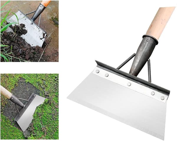 Hagespade Multifunksjonell Hagespade, Utendørs Hagerengjøringsspade, Multifunksjonell Hagespade