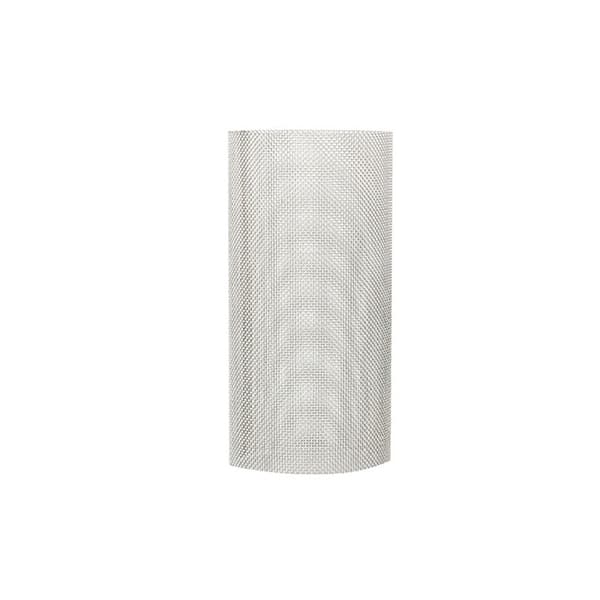 Rustfrit stålfilter med 2-pak 40 mesh filterskærme
