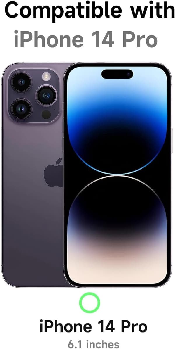 Flytande silikon magnetiskt fodral för iPhone 14 Pro, LILA iPhone 14 Pro