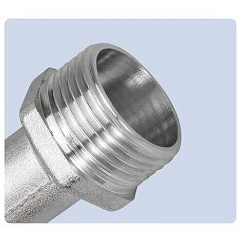 Regnvandsopsamlingsventil til 1000L IBC-tank, adapter til 1/2\" IBC-tank, messing PP-ventil, groft gevind 60 mm (3/4\")