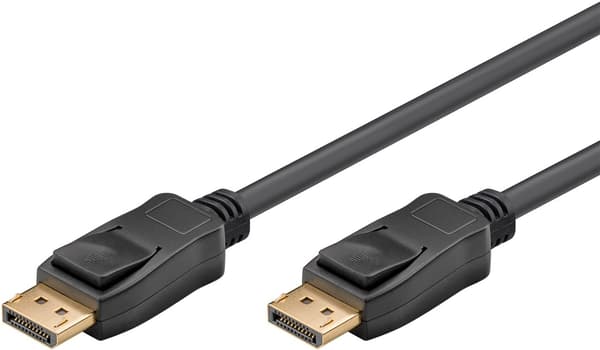 DisplayPort™-kabel 1.2 Svart