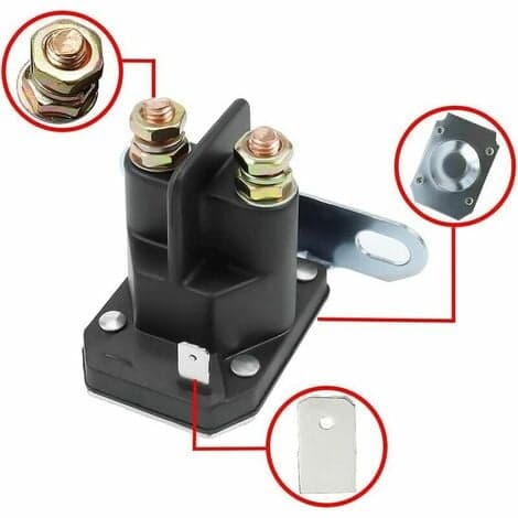 Magnetisk startrelæ 812-1211-211, 12V, 3 terminaler