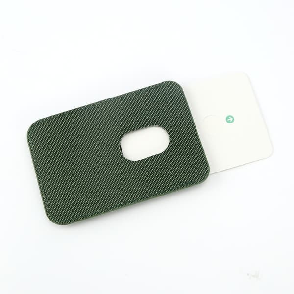 Grøn magnetisk kortholder kompatibel med Apple iPhone - Magsafe-kompatibel