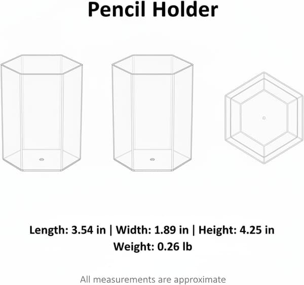 Pennholder, 1 stk, SVART BLACK