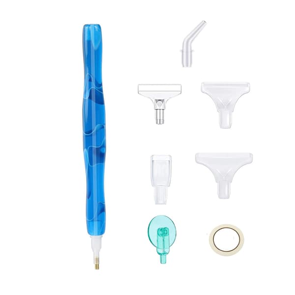 Diamond painting penna set Mörkblå