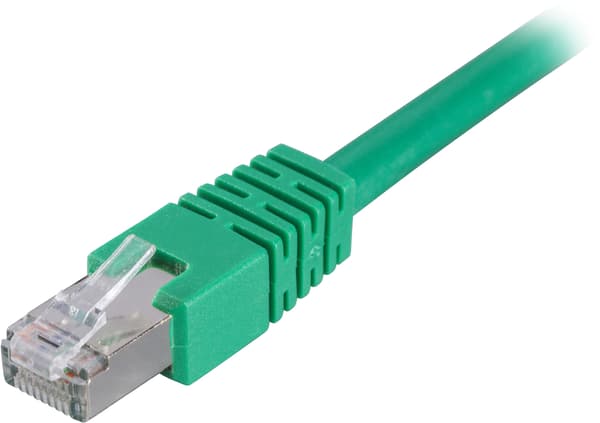 F/UTP Cat6 patchkabel, LSZH, 1,5m, grön
