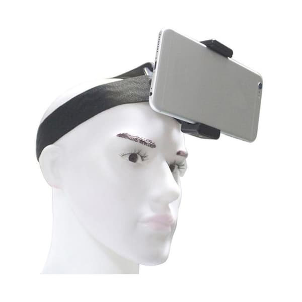 Hodebånd for GoPro-kamera og mobil