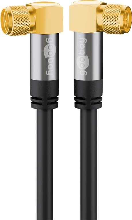 SAT-antennkabel (135 dB), 4x skärmad