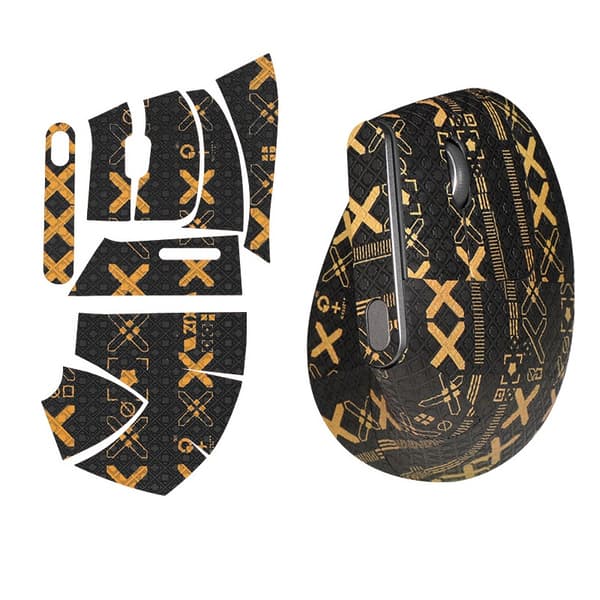 Forbedrede grepsmusematter for Logitech MX Vertical Gold Gold