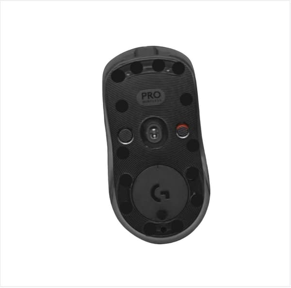 Erstatningsmusefødder kompatible med Logitech G Pro Wireless GPW2 og G102 - PTFE Ice Edition, 6mm, Sort, 20 stk/ark Sort