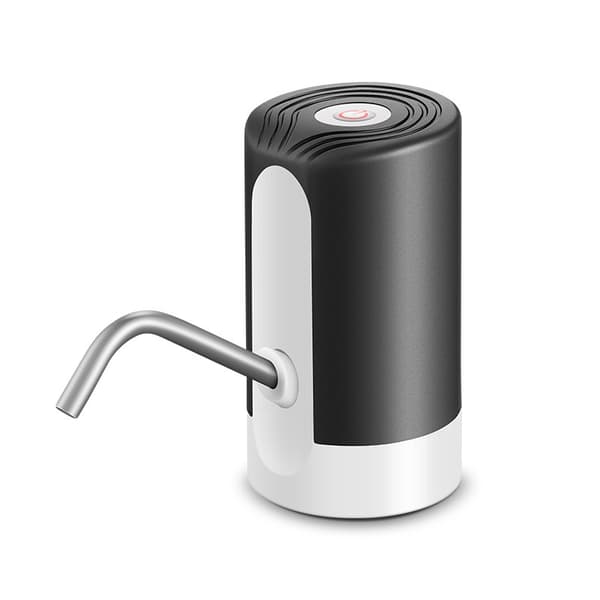 Vattendispenser, Elektrisk Portabel Vattenkranpump för 2-5 Gallon Flaskor Dunkar och Karaffer, USB-Laddning Vattendispenser