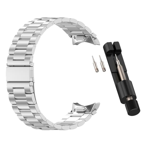 Stilig armbånd i rustfritt stål til Samsung Galaxy Watch 7/FE Svart