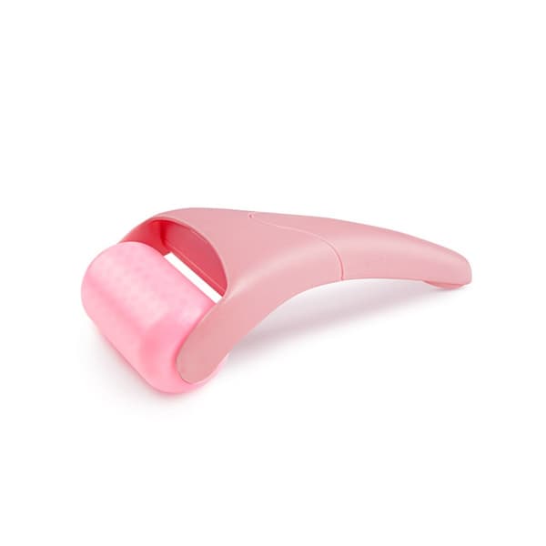 Ice Roller Ansigtsmassager - Pink ABS Ice Roller til ansigt og øjne, der reducerer hævelser og køler