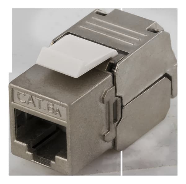 FTP Cat6a -kiinnityspää, suojattu, 22-26 AWG, työkaluton