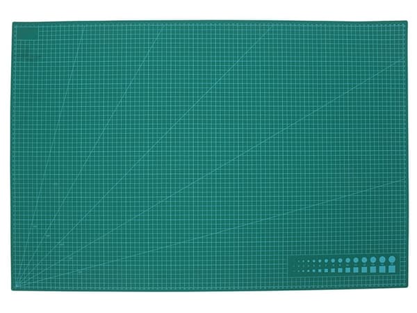 Selvreparerende Skjærematte A1 Dobbeltsidig - 60 x 90 cm - Grønn