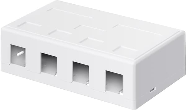 Keystone tomt hus, 4-port