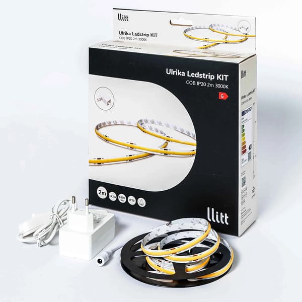 Ulrika Ledstrip-sarja COB-LED IP20 2m 3000K